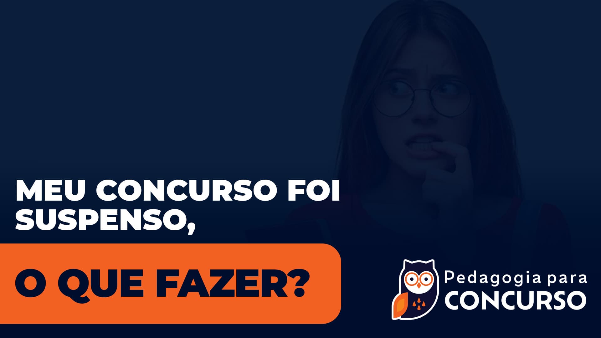 concurso foi suspenso