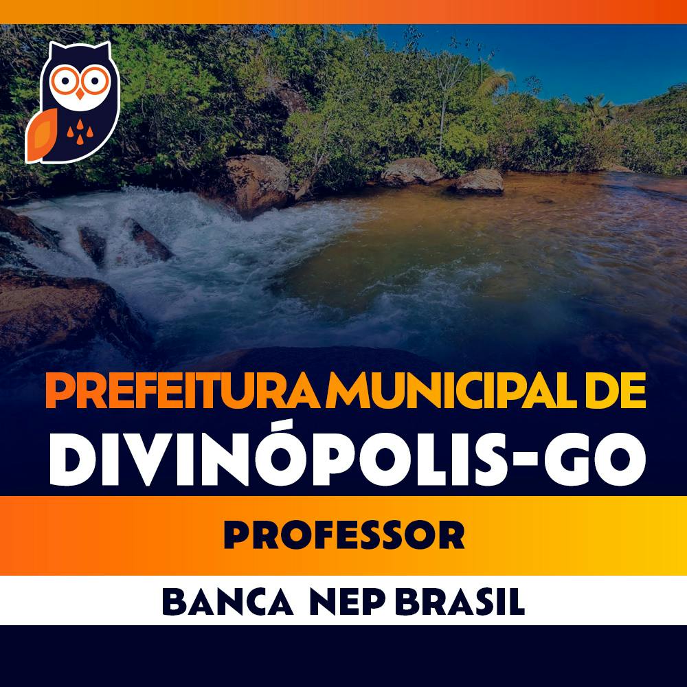Concurso Divinópolis GO - Professor