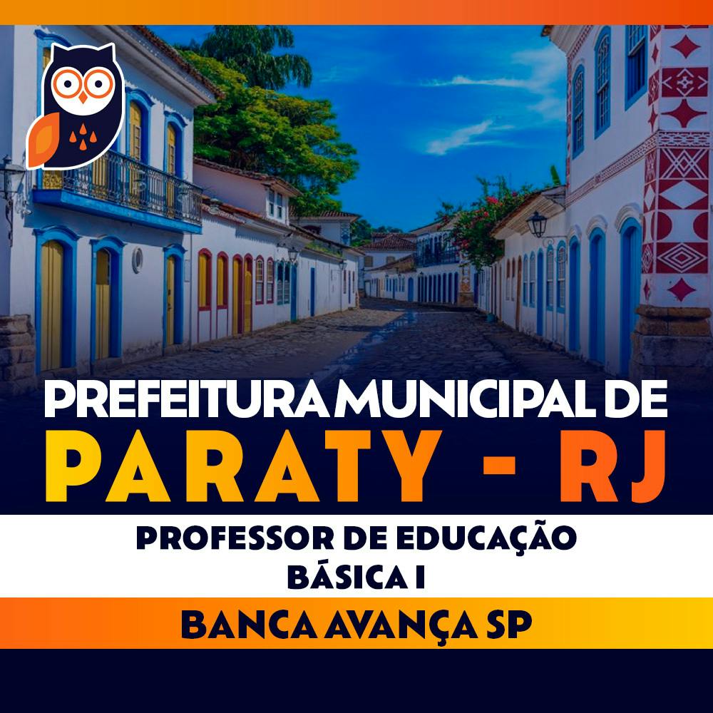 Concurso Paraty RJ - Professor de Educação Básica I