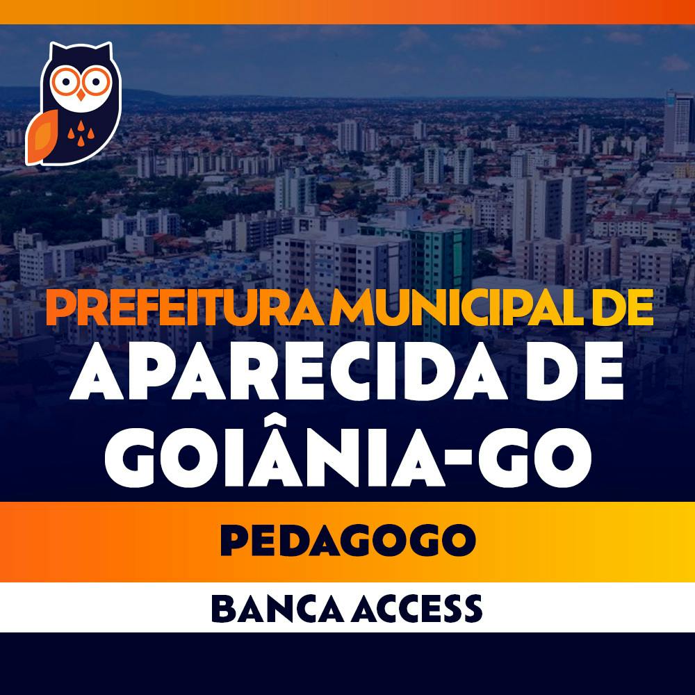 Concurso Aparecida de Goiânia GO - Pedagogo