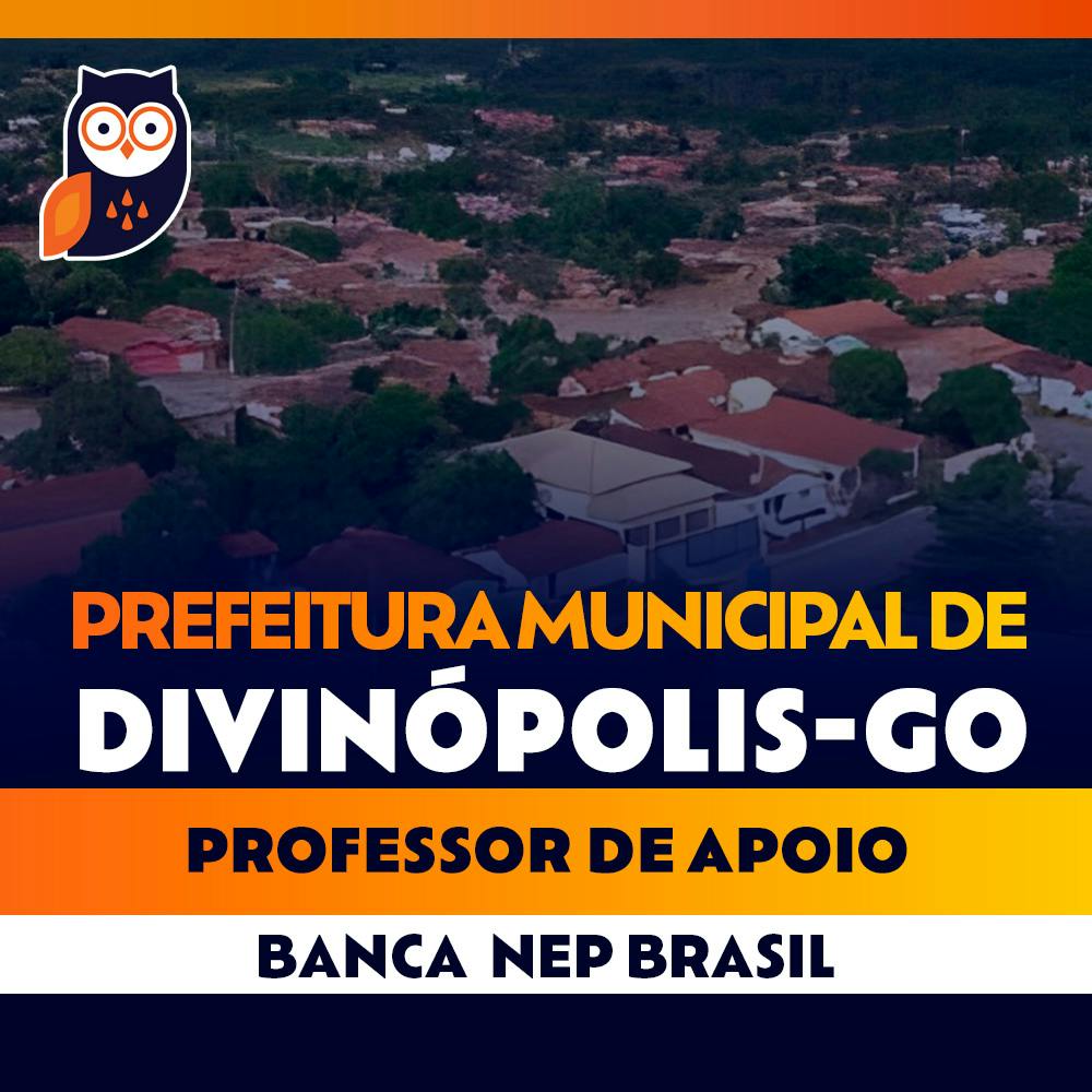 Concurso Divinópolis GO - Professor de Apoio