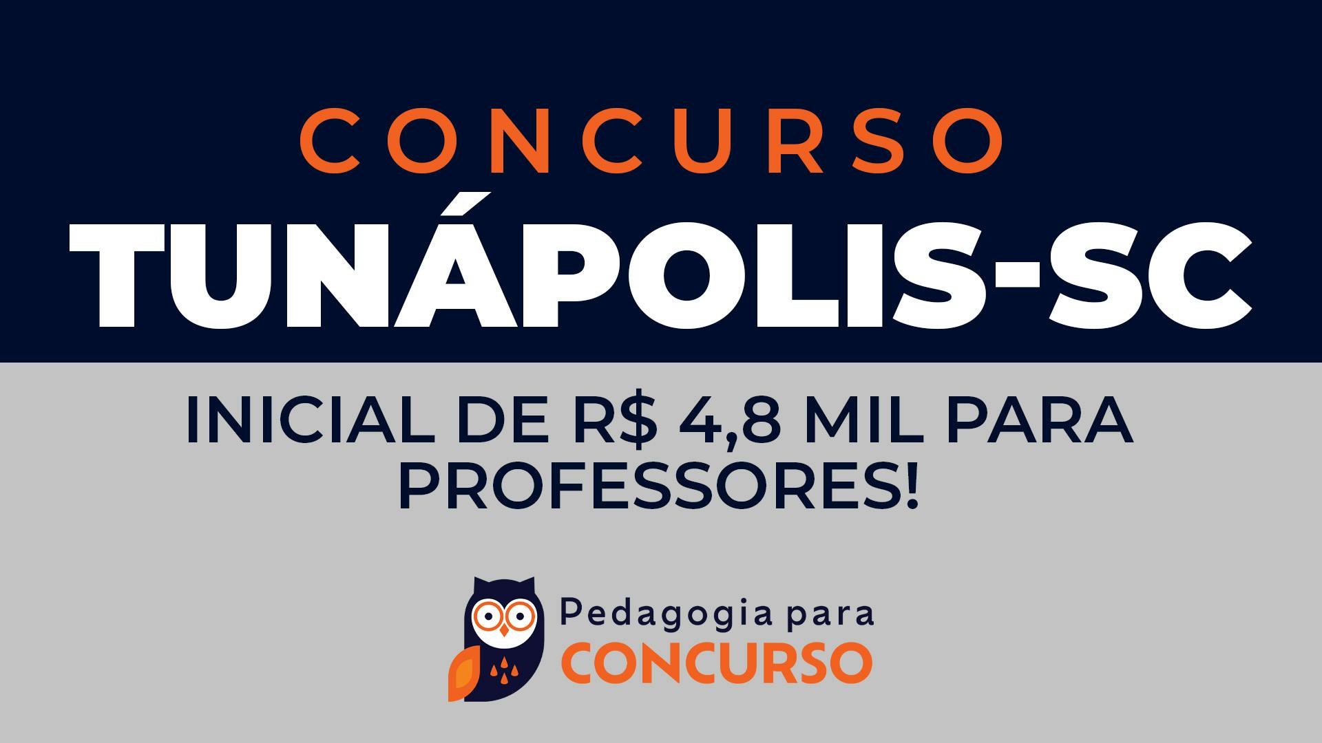 concurso tunápolis sc