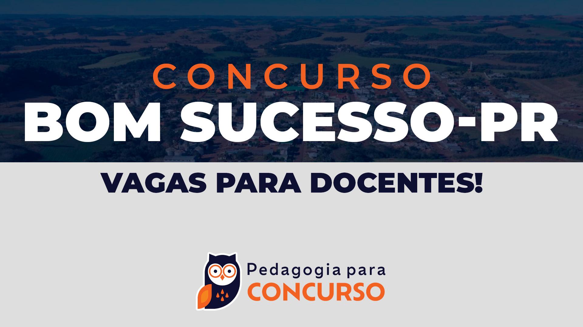  concurso bom sucesso