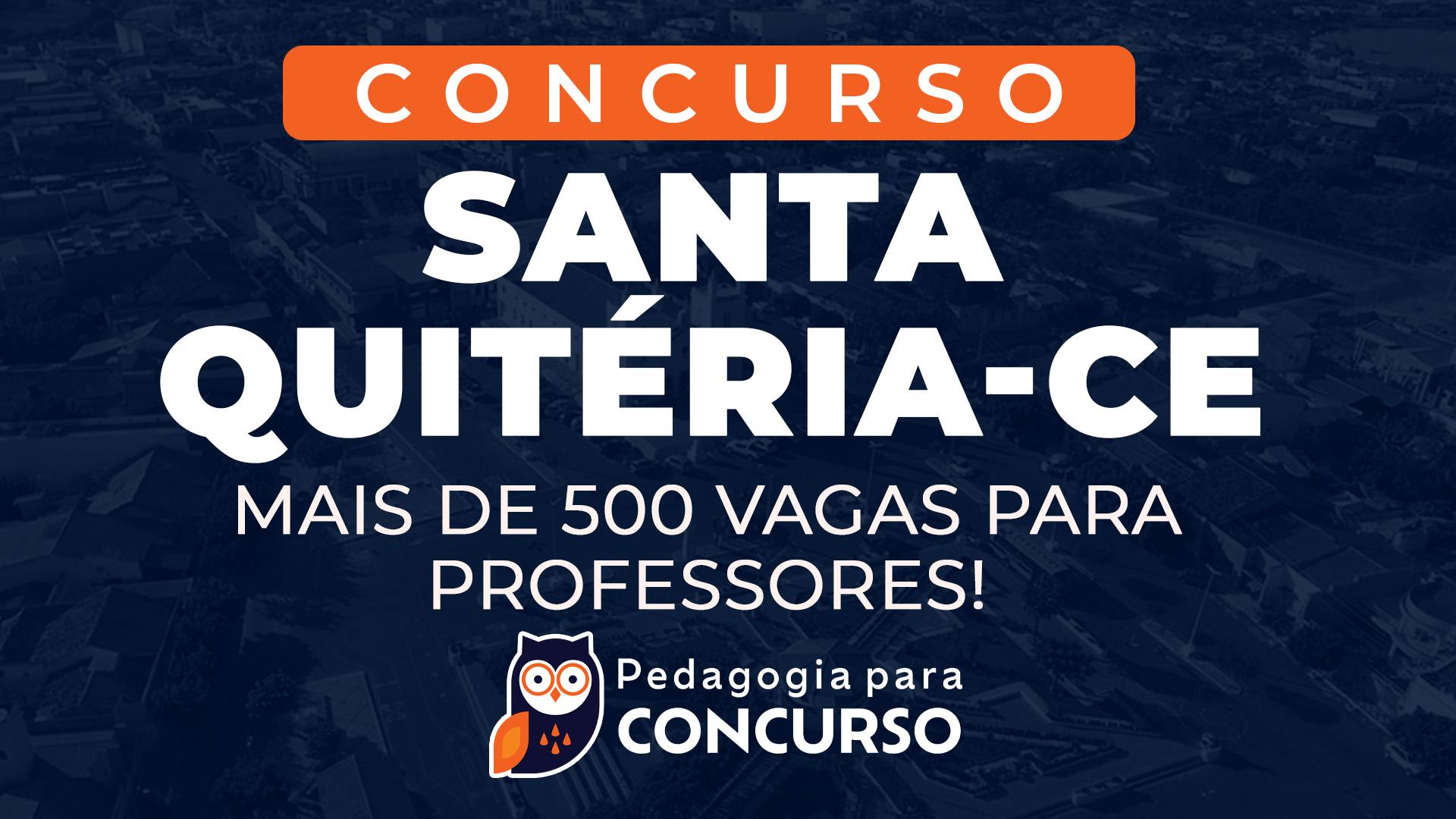 concurso santa quitéria ce