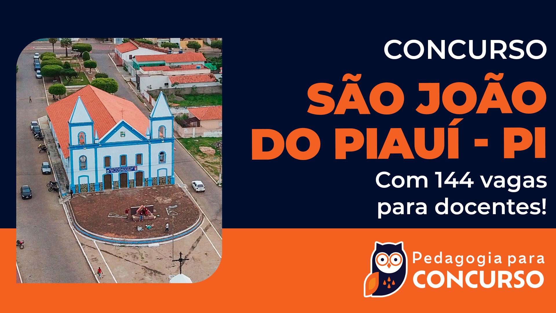 concurso são joão do piauí