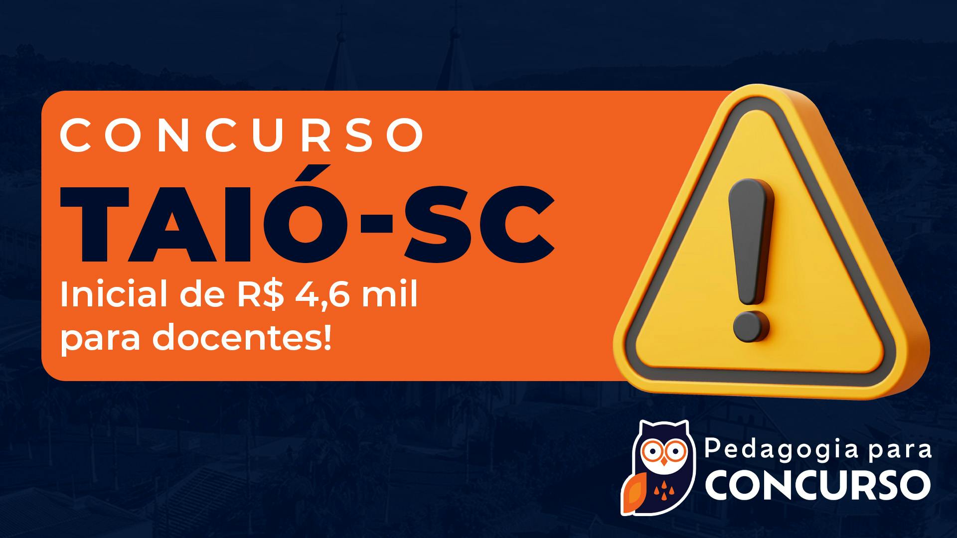 concurso taió sc