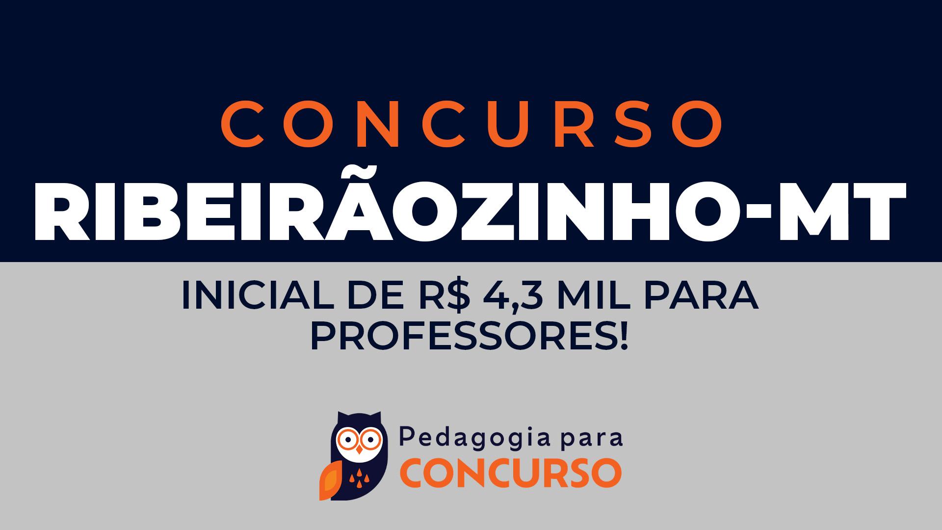 concurso ribeirãozinho mt