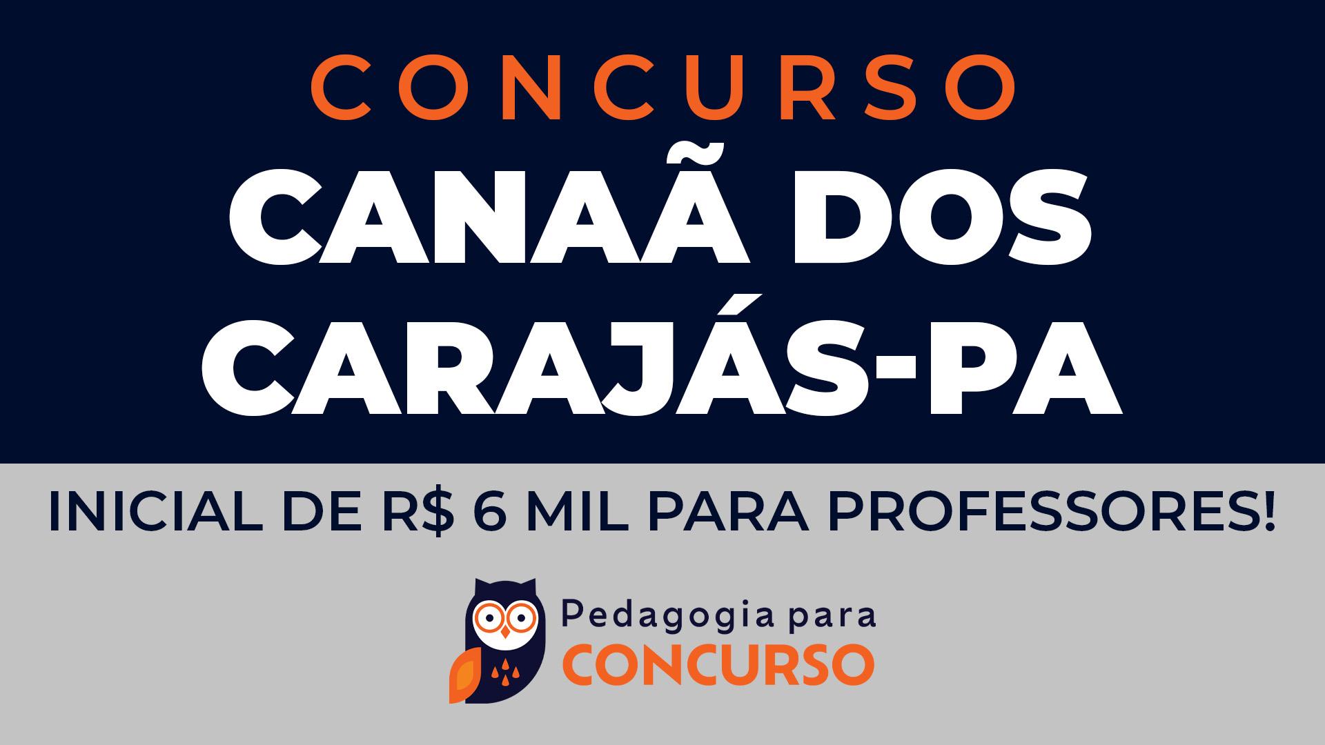 concurso canaã dos carajás