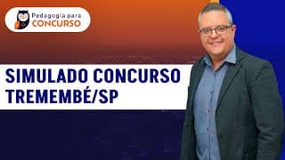 Simulado Concurso Tremembé SP | Pedagogia para Concurso